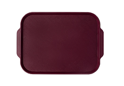 Поднос 45х34,5 см, вишневый, поверхность классик (505) MGprof (1730)