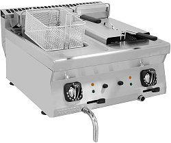 Фритюрница электрическая 2 ванны 12+12 л, линия 700 MCEF 87 KOCATEQ