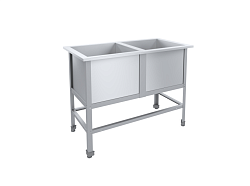 Ванна моечная 2 секции Стандарт ЦК ВМО2-480СЦК-М ПИЩЕВЫЕ ТЕХНОЛОГИИ