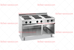 Плита электрическая 6-ти конфорочная COOK LINE APRE-129P APACH