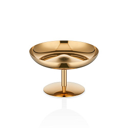 Емкость для закусок 13 см золото NARIN