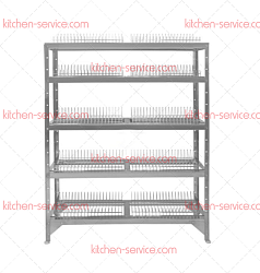 Стеллаж для тарелок СТ-1,6х16/5 э HESSEN