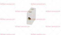 Колодка клеммная керамическая однополюсная для печи (3247008)