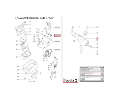 Эксцентрик блокиратора для овощерезки SL58 SS VORTMAX (F3055)