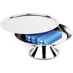 Поднос фуршетный на подставке с охладительным элементом, без крышки APS