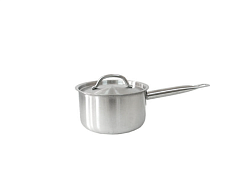 Сотейник нержавеющий 2,8 л 180х100 мм, индукция, тройное дно, с мерной шкалой ROAL