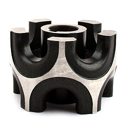 Матрица 10 яч, Полумесяц Ровный, d76, ш50 для JGL-60 FOODATLAS (УТ000002675)