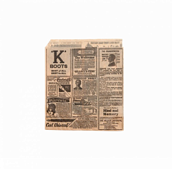 Конвертик для бургера Газета 13x14 см GARCIA DE POU (098.01)