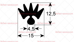 Уплотнитель изоляционный для HORECA-SELECT (1.1.C.63.69)