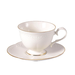 Пара чайная 200 мл Gold Aristocrat NOBLE (313600/313009-Gold)