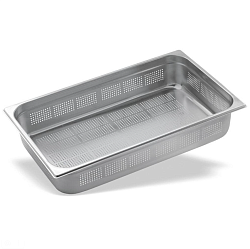 Гастроемкость перфорированная 1/1х20 мм 3 л нержавеющая сталь P.L. PROFF CUISINE (Е-8011020PF)