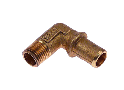 Соединитель шланговый угловой 1/4" для ELETTROBAR (DZR2915)