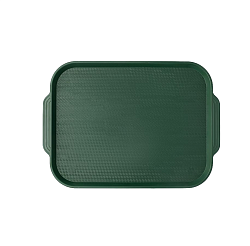 Поднос 45х34,5 см темно-зеленый поверхность классик (414) MGprof (1730)