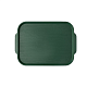 Поднос 45х34,5 см темно-зеленый поверхность классик (414) MGprof (1730)