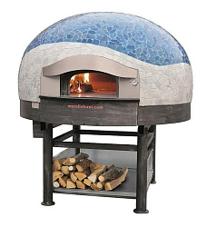 Печь для пиццы на дровах LP75 CUPOLA MOSAIC MORELLO FORNI