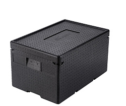 Термоконтейнер 48 л 600х400х335 мм для гастроемкостей, -40 C до +110 C, плотность 60 кг/м3, полипропилен MGprof