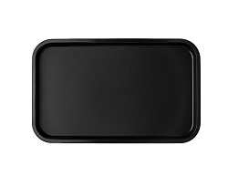 Поднос 53х33 см черный, АБС-пластик, особо прочный, морозостойкий MGprof (1770)