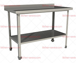 Стол производственный СП-16/6-БП-ЭЦ RESTOINOX