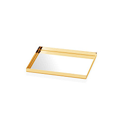 Поднос 14,5х21,5 см золото NARIN