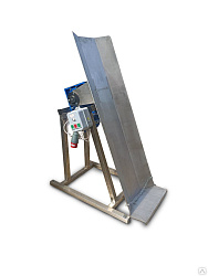 Мешкоопрокидыватель автоматический МР с мотор-редуктором, высота выгрузки 950 мм, нержавеющая сталь МЕХАНИЗМЫ