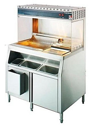 Станция для подогрева и фасовки картофеля фри F70-180 FABRISTEEL