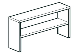 Полка настольная закрытая CHEF LINE LOSC35170T2CS APACH