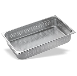 Гастроемкость перфорированная 1/1х150 мм 20 л нержавеющая сталь P.L. PROFF CUISINE (JQ11-6HE / Е811-6Р)