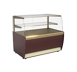 Витрина кондитерская K70 VM 1,3-12 0011-9005 (ВХСв-1,3д Сarboma MINI ТЕХНО) ПОЛЮС