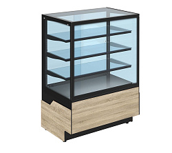 Витрина холодильная ВПВ ADAGIO CUBE К 1200 Д CRYSPI