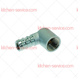 Штуцер никелированный 3/8"F для ELETTROBAR (77904)