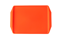 Поднос 42х30 см, оранжевый, поверхность классик (166) MGprof (1732)