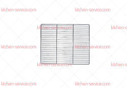 Решетка GN 2/1 для печи (7103563)