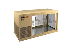 Витрина холодильная VRL T 1300 L Beige HICOLD