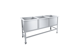 Ванна моечная 3 секции Эконом ЦК ВМО3-480ЭЦК-М ПИЩЕВЫЕ ТЕХНОЛОГИИ