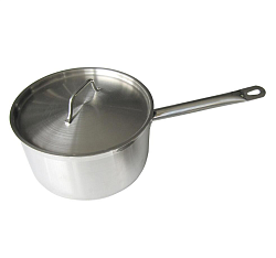 Сотейник с крышкой 5 л нержавеющий индукция P.L. Proff Cuisine