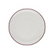 Тарелка 25см Modest Maroon ID Fine