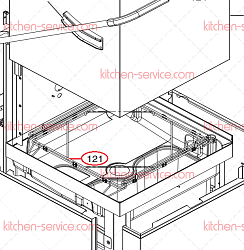 Держатель для ELECTROLUX (0L2807)