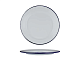 Тарелка 25х2.3 см Blue Rim эмалированная сталь SUNNEX (CEP9083)