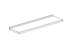 Полка кухонная настенная CHEF LINE LSW17040 APACH