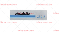 Табличка для WINTERHALTER (2803410)