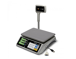 Весы настольные M-ER 328 ACPX-6.1 "TOUCH-M" LCD RS232 и USB MERTECH