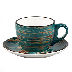 Пара чайная 200 мл Texture Dark Green P.L. PROFF CUISINE (53595+53596)
