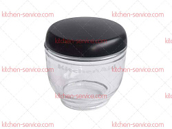 Стакан верхний с крышкой для кофемолки 5KCG100 KitchenAid (КитченЭйд) (HOPR&LID)