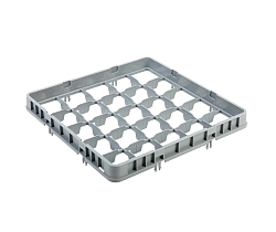 Секция дополнительная для кассеты 25 ячеек закрытая е2 500х500х75 мм серая NORMA