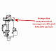 Кожух для выключателя овощерезки RG-400i HALLDE (37047)