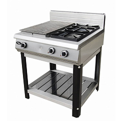 Плита газовая Ф4ЖТЛСПГ (1+2) GRILL MASTER (50009)
