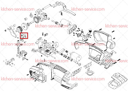 Рычаг пусковой включение сварки для KZ-13, 16 HUALIAN (00-00002262)