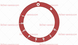 Маркировка регулировочной ручки для KUPPERSBUSCH (141110)