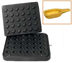 Форма для тарталеток в виде ложек DH Tartmatic Plate 28 KOCATEQ