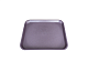 Поднос пластиковый прямоугольный 435х345х20 мм темно-фиолетовый ROAL